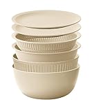ライクイット (like-it) ざる ボウル 電子レンジ対応 Colander&Bowl 米とぎにも使える ザルとボール ベージュ 6点セ