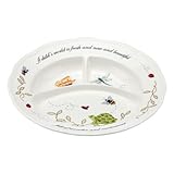 LenoxバタフライMeadow Divided Serving Dish by Lenox