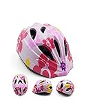 HORIZON ヘルメット 自転車 キッズ 子ども用 軽量 通気性 かわいい レッド 45～56cm