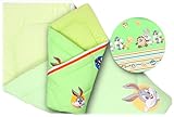 BlueberryShop Tweety Pie Swaddle Wrap Blanket Sleeping Bag for Newborn baby shower GIFT 100% Cotton 