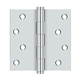 Deltana DSB426-RZ Residential/Zig Zag Solid Brass 4-Inch x 4-Inch Square Hinge [並行輸入品]