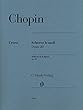 ショパン: スケルツォ 第1番 ロ短調 Op.20/原典版/Mullemann編/Theopold運指/ヘンレ社/ピアノ・ソロ