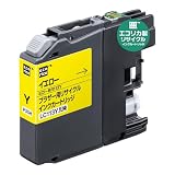 エコリカ ブラザー LC113Y対応リサイクルインク 通常容量 イエロー/染料 DCP-J4210N/J4215N MFC-J4510N/J4810DN/J4910CDW/J6570CDW/J6573CDW/J6770CDW/J6970CDW/J6973CDW/J6975CDW 残量表示対応 封筒パッケージ【Amazon.co.jp限定】