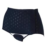 犬印/INUJIRUSHI 産褥ショーツ 全開タイプ 帝王切開の方にも(NV-ネイビー、L-LL)