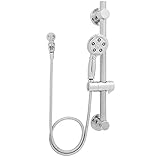 Speakman VS-3411-E2 Alexandria Anystream Low Flow Handheld Shower Head With Hose and 24-Inch ADA Gra