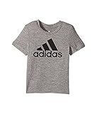 (アディダス) adidas キッズTシャツ Melange Performance Tee (Toddler) Dark Grey 3T Toddler n/a [並行輸入品]