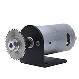AUTOTOOLHOME ミニ DC 24V 電気ソーセット 高トルク ブラシレスモータ DIY 工具 アタッチメント 厚さ3mm モーターブラケット & 1枚 HSS 高速度鋼 35mmの鋸刃 丸鋸