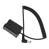 ニコンZ7 Z6 D850 D810 D750 D7200 D7100 D7000 D610 D800D600カメラ用 約40-110cm / 15.7-43.3in 短絡保護 過電圧保護 DC to EN‑EL15 カプラーダミーバッテリーUSB電源ケーブル Z7