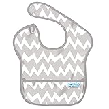 bumkins バンキンス スーパービブ BM-S501 GrayChevron GrayChevron/グレイシェブロン 対象年齢：6-24ヵ月