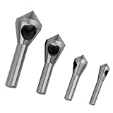 面取り ドリル ビット 面取りカッター 高速度鋼 超硬 円型 バリ取り 面取り範囲 2-5mm/5-10mm/10-15mm/15-20mm 穴開タイプ 4本セット