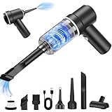 toauo 25000PA ハンディクリーナー 車用掃除機 Type-C充電式 コードレス 4in1 多機能 軽量