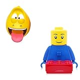 ラバー (Lava) お手洗い 補助 ウォーター ガイド ベビー 蛇口 子供 洗面 コンパニオン Yellow + オックスフォード(Oxford) 子供 洗面用品 3種 歯ブラシカップ 歯ブラシ差し