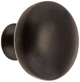Stanley National Hardware BB8011 1.26" Diameter Round Knob in Black [並行輸入品]