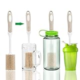 Silicone Cup Cleaning Brush Bottle Brush With Long Handle - Best Scratch - Free Cleaning Tool For al