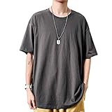 NANOOER 【在庫処分】【20% OFF】Tシャツ メンズ ゆったり 綿 半袖 吸汗 カットソー 丸首 無地 シンプル スポーツシャツ