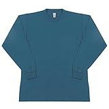 SOWA(ソーワ) 長袖Tシャツ(胸ポケット有り) ディープブルー 4Lサイズ 0002
