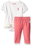 U.S. Polo Assn. PANTS ベビー・ガールズ US サイズ: 3 - 6 Months カラー: オフホワイト