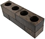 木質の優しい香りがする組替自在 卓上小物 収納スタンド レンブロックマルチボックス5PCS(ブラウン)