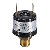 Perfk 自動車用　エアーコンプレッサー　圧力スイッチ　コントロールスイッチ　90-110PSI　12V　高品質　実用的　　