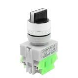 DPSTロータリー3つ位置セレクタスイッチ電源Ignition 10 A 660 V AC