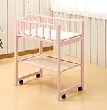 ヤマサキ おむつ交換台(マット付)/ピンク