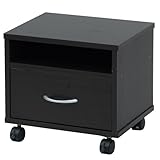 山善(YAMAZEN) サイバーコム ドロアー ロータイプ ダークブラウン FLD-100DW(DBR)