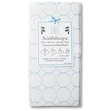 (スワドルデザインズ)Swaddle Designs ベビー マーキゼット スワドリングブランケット おくるみ 大判 05.ブルー【Mod.Wh】