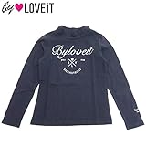 by LOVEiT(バイ ラビット) ベア天竺「ハイネック」長袖Tシャツ・コン 【1603】【C】 150 コン(50)