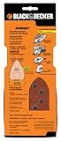 Black & Decker 74-673 Mega 220 Grit Sand Paper, 5-Piece [並行輸入品]