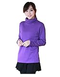 ナナコレクション Nana_Collection 冬 ロング Tシャツ ロンT タートルネック 無地 裏起毛 レディース あったか 暖かい 長袖 シンプル...