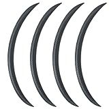 MORYTRADE フェンダーモール オーバーフェンダー アーチ モール 汎用 スポイラー カーボン 40cm 4本