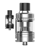 Eleaf Melo 4S Tank コイル付 EC-A Coil 0.3Ω 0.5Ω（ イーリーフ メロ ４S タンク ）4ml 25mm 510規格 電子タバコ VAPE ベイプ アトマイザー for Eleaf iStick Pico Plus ニコチン0 タール0 (Silver)