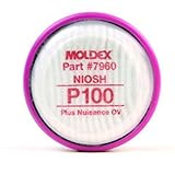 Moldex 7960 P100 Particulate Filter Disk, 1 Pair by Moldex