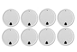 Mason Jar Sippy Straw Lid – セットof 8 lids- Take Your Mason Jar on the Go 。 Set of 8 regular mouth