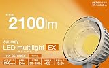 Sunway LEDマルチライトEX 2100lm［電球色］投光器 ケーブル5m SW-GL-020EL［6個セット］