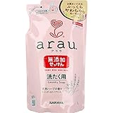 【美浜卸売-ORS4A01】arau.アラウ 洗たく用せっけん 詰替用 1Ｌ×7個セット