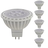 LEDwholesalers MR16 6-Watt (40W Equivalent) LED Spot Light Bulb with Interchangeable Wide Angle Floo