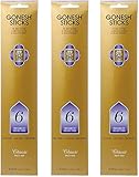 【3個セット】 GONESH(ガーネッシュ) インセンス スティック クラシックシリーズ NO.6 (樹脂系の香り) 20本入 (お香)
