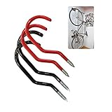 Heavy Dutyフックバイクハンガー/バイク/バイクストレージフックセット( 4パック) 4 Pack