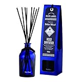 ブルーラベル ブルー リードディフューザー180mL ホワイトムスク(ルームフレグランス 約2-3ヶ月 誰もが好む香り)
