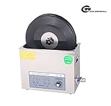 CGOLDENWALL　　超音波レコード洗浄機　デジタル表示　消費電力調整　ブラケット付き6Ｌ　自動回転110v 温度制御　時間調整 (洗浄機)