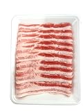 【量り売り商品】輸入　三元豚豚バラスライス用(大)　約350ｇ（297ｇ-402ｇ）