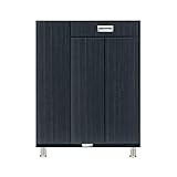 日本製 幅75cm ロータイプシューズボックス センサー付きLEDライト 完成品 (ダークブラウン)