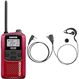 特定小電力トランシーバー レッド 20CH IP54 耳掛けイヤホンマイクセット UBZ-LS20 RD