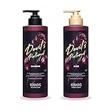 2本セット【KERASYS ケラシス 公式】1000ml デビルズ パフューム シャンプー＆コンディショナー 韓国 パフュームシャンプー ダメージケア ヘアケア (ゴージャスムスク)
