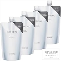 Amazon.co.jp: [Set of 4] Mikimoto Moon Pearl Moisture Hair Shampoo