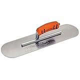 Kraft Tool CF445PF Carbon Steel Pool Trowel with ProForm Handle, 24 x 5-Inch [並行輸入品]
