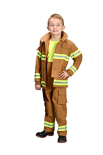 (4 / 6, Tan)- Aeromax Jr. LOS ANGELES Fire Fighter Suit, Tan, Size 4/6. The best 1 Award Winning firefighter suit. The most realistic bunker gear for kids everywhere. . the real gearの表紙