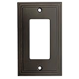 Cosmas 25000-orb Oil Rubbed Bronze Single GFI /デコラロッカー壁スイッチプレートスイッチプレートカバー