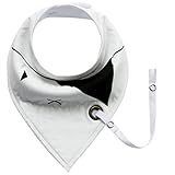 Cutelove ベビー　赤ちゃん　男女兼用　二層 　三角 スナップ　よだれかけ　防水　柔らかい　サイズ調整可能　出産準備　スタイ　全10色　綿製品（0-18M）